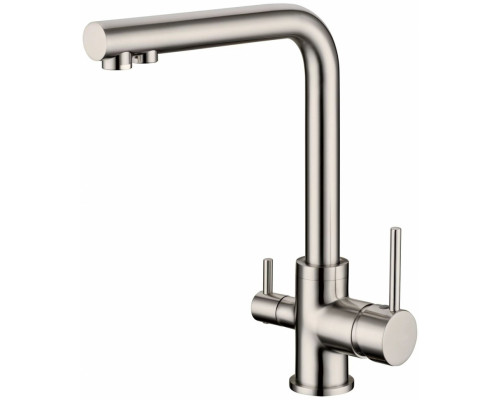 Смеситель для кухни Grocenberg GB40551 никель