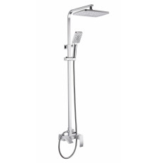 Душевая система Grocenberg GB7007 Белый хром