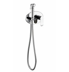 Смеситель встраиваемый с гигиеническим душем Grocenberg GB003 Хром