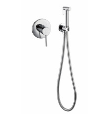 Смеситель встраиваемый с гигиеническим душем Grocenberg GB1003 Хром