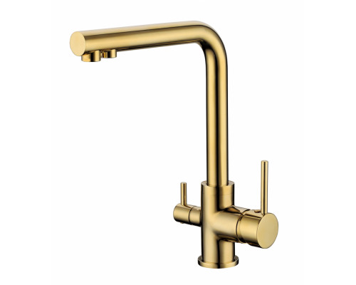 Смеситель для кухни Grocenberg GB40551 Золото