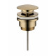 Донный клапан Grocenberg GB106MG Матовое золото