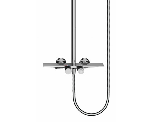 Душевая система с термостатом Grocenberg GB7038CR Хром