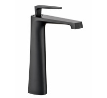 Смеситель для раковины Высокий Grocenberg GB3025BL Чёрный матовый