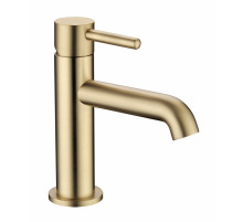 Смеситель для раковины стандартный Grocenberg GB2099MG Матовое золото