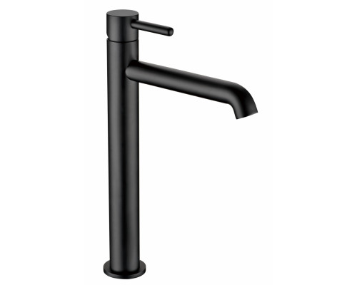 Смеситель для раковины Высокий Grocenberg GB3029BL Чёрный матовый
