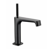 Смеситель для раковины стандартный Grocenberg GB2091BL Чёрный матовый