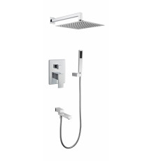 Душевая система скрытого монтажа Grocenberg GB5089CR-1 Хром