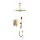 Душевая система скрытого монтажа Grocenberg GB5089MG-4 Матовое золото