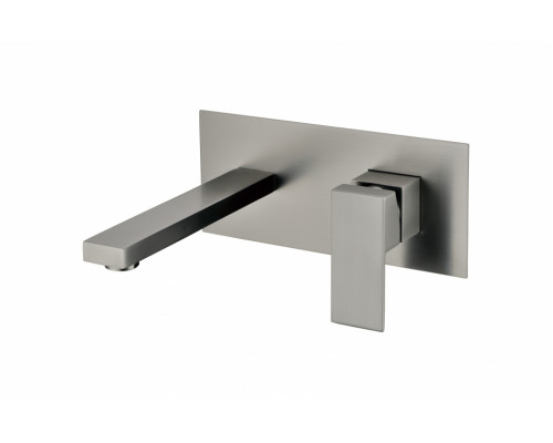 Смеситель встраиваемый для раковины Grocenberg GB588BG Графит