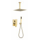Душевая система скрытого монтажа Grocenberg GB5089GO-4 Золото