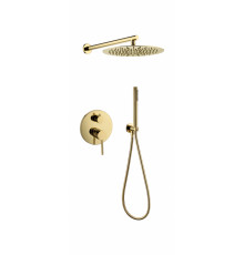Душевая система скрытого монтажа Grocenberg GB5099GO-3 Золото