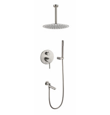 Душевая система скрытого монтажа Grocenberg GB5099NK-2 Никель