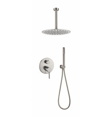 Душевая система скрытого монтажа Grocenberg GB5099NK-4 Никель