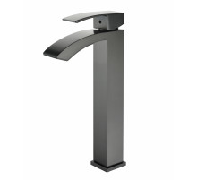 Смеситель для раковины Высокий Grocenberg GB3007BG Графит