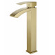 Смеситель для раковины Высокий Grocenberg GB3007MG Матовое золото