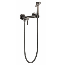 Смеситель с гигиеническим душем  Grocenberg GB103N-BG Графит