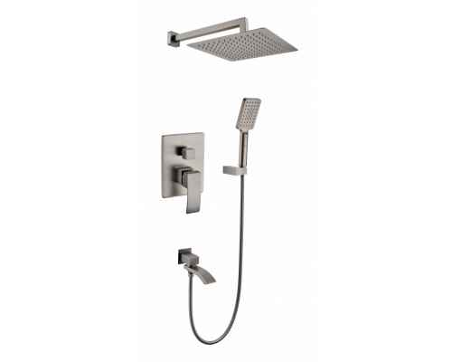 Душевая система скрытого монтажа Grocenberg GB5007BG Графит