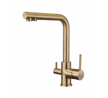 Смеситель для кухни Grocenberg GB40551BR Бронза