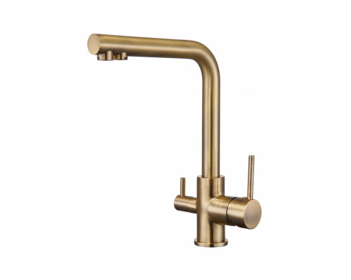 Смеситель для кухни Grocenberg GB40551BR Бронза