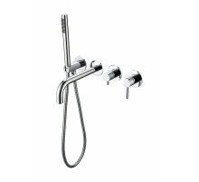 Смеситель для ванны с ручным душем Grocenberg GB5070CR Хром