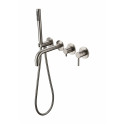 Смеситель для ванны с ручным душем Grocenberg GB5070NK Никель