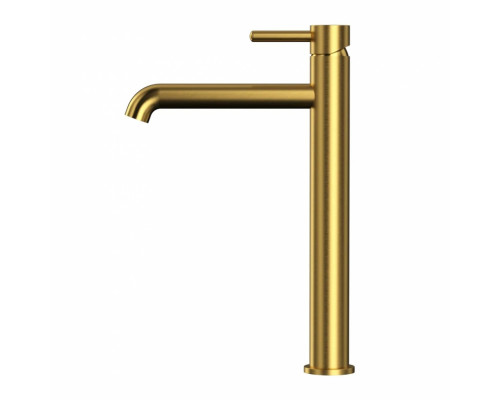 Смеситель для раковины Высокий Grocenberg GB3029GL золотой брашированный