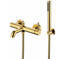 Смеситель для ванны Grocenberg GB8099GO Золото