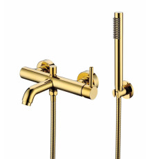 Смеситель для ванны Grocenberg GB8099GO Золото