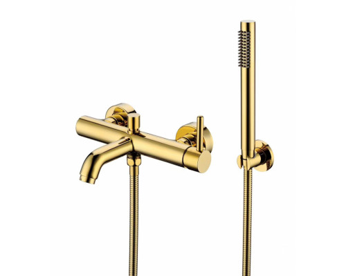 Смеситель для ванны Grocenberg GB8099GO Золото