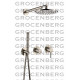 Душевой комплект Grocenberg GB5090NK Никель