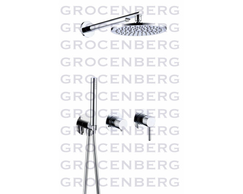 Душевой комплект Grocenberg GB5090CR Хром