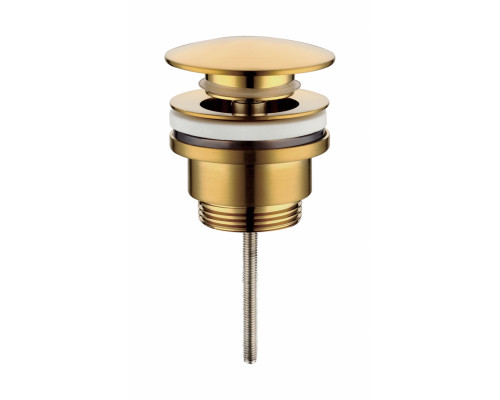 Донный клапан Grocenberg GB106 золотой брашированный