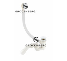 Автоматический сливы-перелив для ванны Grocenberg GB230W Белый