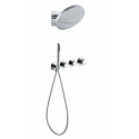 Душевая система скрытого монтажа Grocenberg GB5020CR  с Термостатом Vernet (Франция)