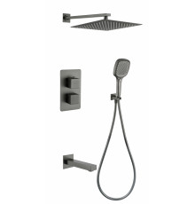Душевая система скрытого монтажа Grocenberg GB5050BG с Термостатом Vernet (Франция)