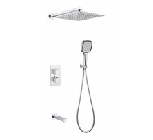 Душевая система скрытого монтажа Grocenberg GB5050CR с Термостатом Vernet (Франция)