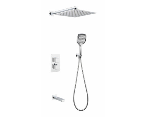 Душевая система скрытого монтажа Grocenberg GB5050CR с Термостатом Vernet (Франция)
