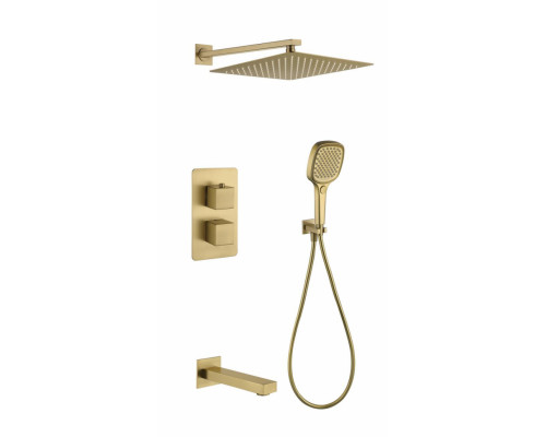 Душевая система скрытого монтажа Grocenberg GB5050MG с Термостатом Vernet (Франция)