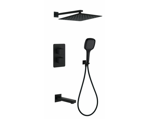 Душевая система скрытого монтажа Grocenberg GB5050BL с Термостатом Vernet (Франция)