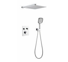 Душевая система скрытого монтажа Grocenberg GB5040CR с Термостатом Vernet (Франция)