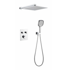 Душевая система скрытого монтажа Grocenberg GB5040CR с Термостатом Vernet (Франция)