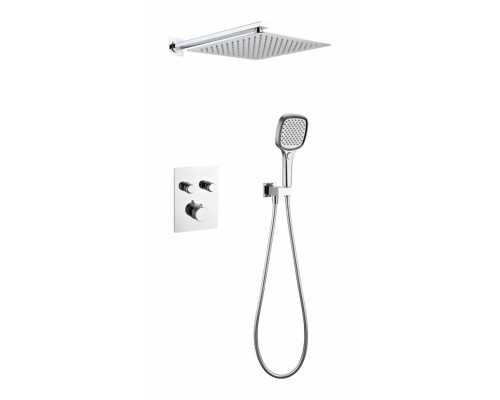 Душевая система скрытого монтажа Grocenberg GB5040CR с Термостатом Vernet (Франция)