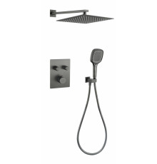 Душевая система скрытого монтажа Grocenberg GB5040BG с Термостатом Vernet (Франция)
