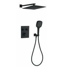 Душевая система скрытого монтажа Grocenberg GB5040BL с Термостатом Vernet (Франция)