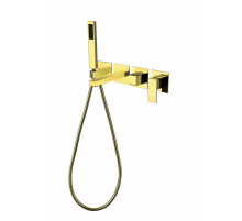 Смеситель для ванны скрытого монтажа Grocenberg GB5060GO  с Картриджем Kerox (Венгрия)