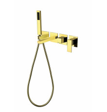 Смеситель для ванны скрытого монтажа Grocenberg GB5060GO  с Картриджем Kerox (Венгрия)