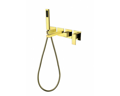 Смеситель для ванны скрытого монтажа Grocenberg GB5060GO  с Картриджем Kerox (Венгрия)