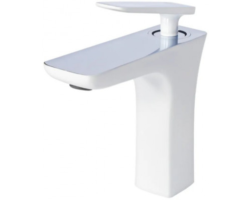 Cмеситель для раковины Grocenberg GB1001N Белый хром