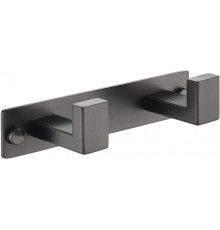 Полотенцедержатель на планке 2-й Grocenberg AC0012 (Графит)